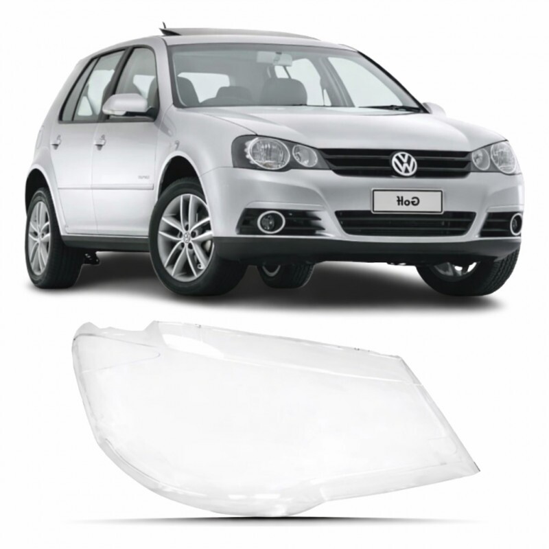 Lente do Farol Golf 2008 a 2013 Lado Direito Lente do Farol Golf 2008 a 2013 Lado Direito