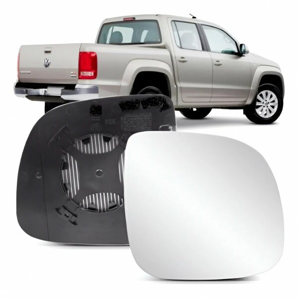 Lente Retrovisor Amarok 2010 a 2024 Direito