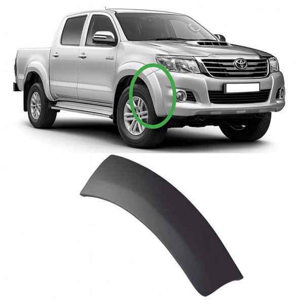 Moldura Para Choque Hilux 2012 a 2015 Dianteiro Direito Pick-Up