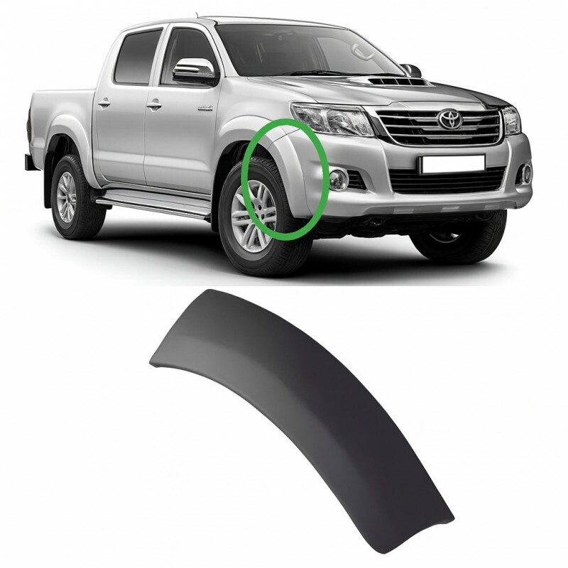 Moldura Para Choque Hilux 2012 a 2015 Dianteiro Direito Pick-Up Moldura Para Choque Hilux 2012 a 2015 Dianteiro Direito Pick-Up