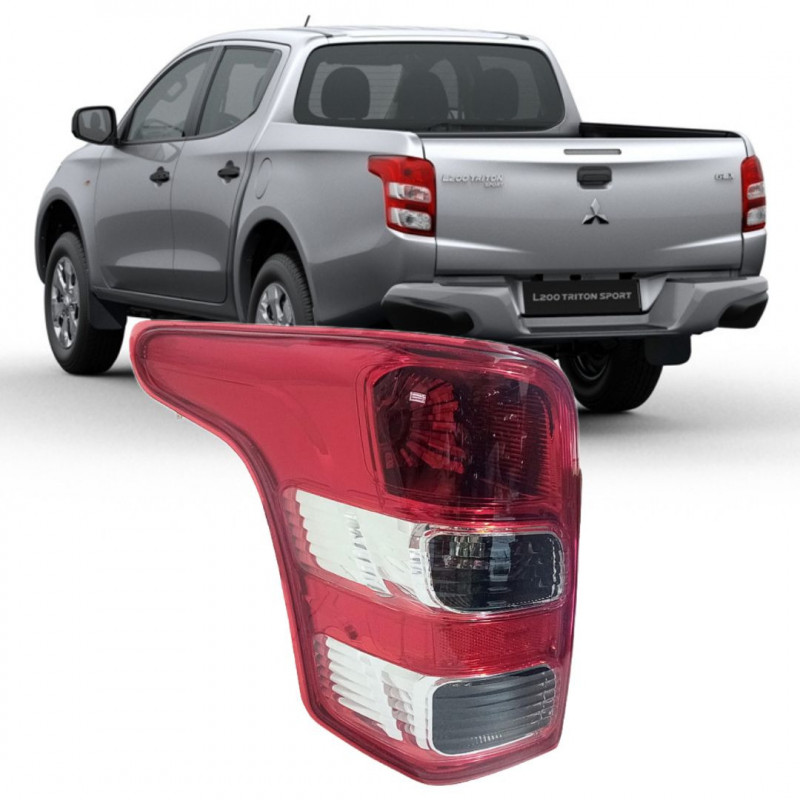 Lanterna Triton Sport L200 2017 a 2025 Traseira Esquerda Com Soquete Lanterna Triton Sport L200 2017 a 2025 Traseira Esquerda Com Soquete