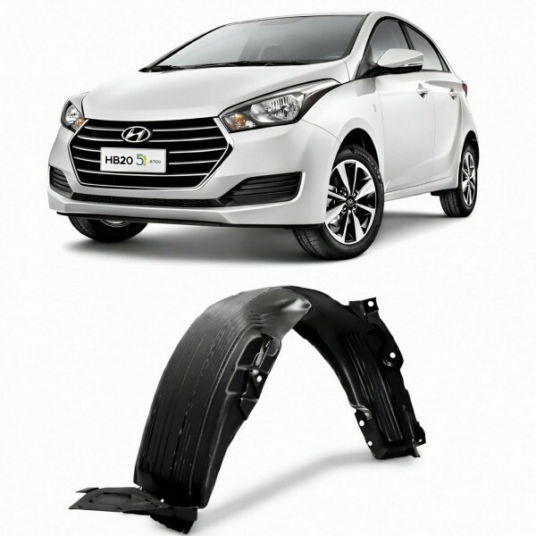 Para Barro HB20 2013 a 2019 Dianteiro Esquerdo