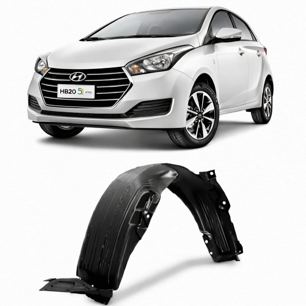 Para Barro HB20 2013 a 2019 Dianteiro Esquerdo