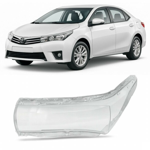 Lente do Farol Corolla 2014 a 2017 Esquerdo