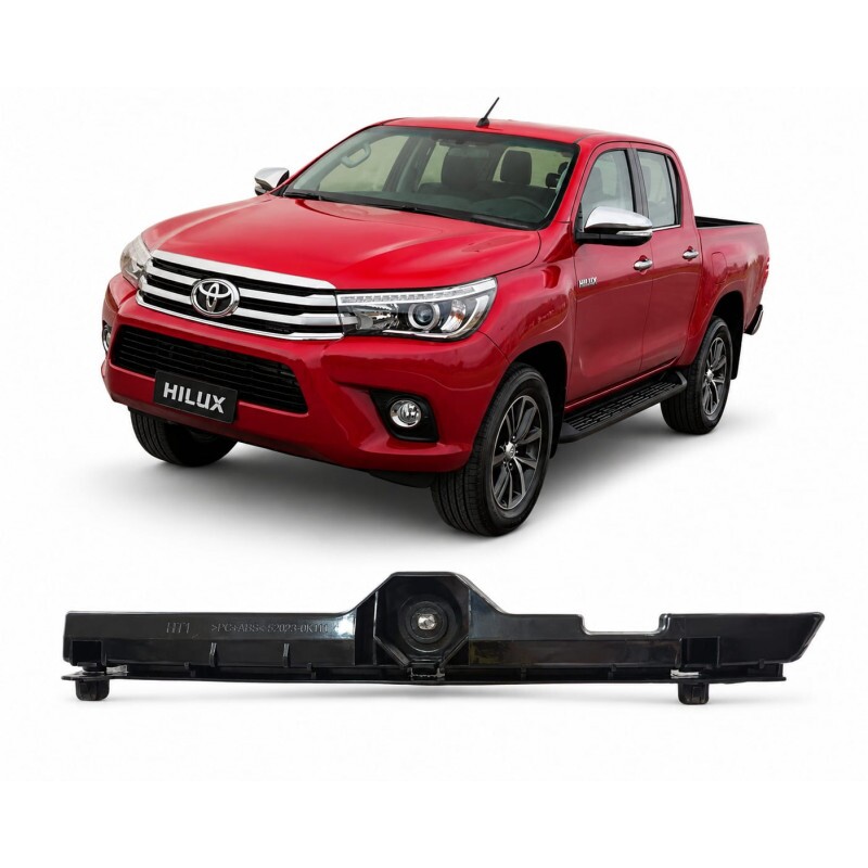 Guia Para Choque Hilux 2005 a 2011 Dianteiro Esquerdo Preto RF