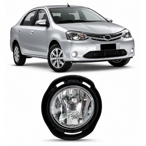 Farol de Milha Etios 2012 a 2021 Direito Com suporte Farol de Milha Etios 2012 a 2021 Direito Com suporte