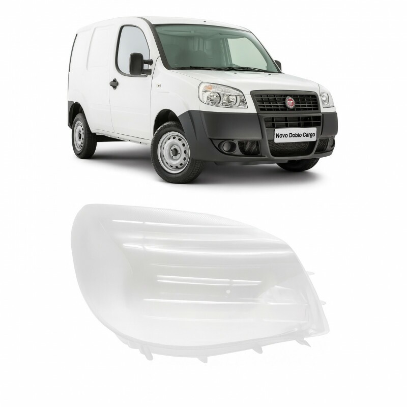 Lente do Farol Doblo 2009 a 2021 Direito