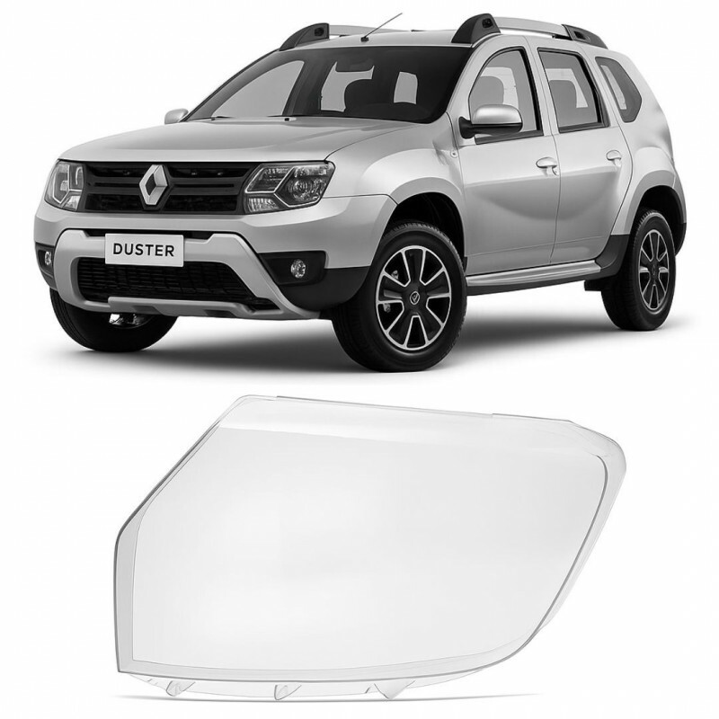 Lente do Farol Duster Oroch 2016 a 2020 Esquerdo Lente do Farol Duster Oroch 2016 a 2020 Esquerdo