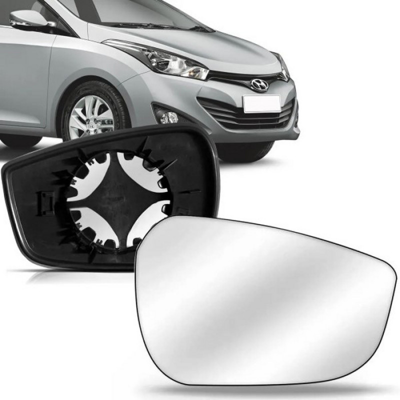 Lente Retrovisor HB20 2012 a 2019 Direito Sem Aquecimento