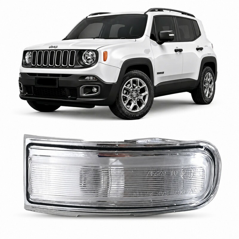 Pisca Retrovisor Renegade 2015 a 2021 Esquerdo Repetidor de Seta
