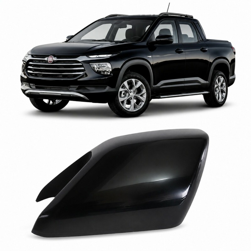 Capa Retrovisor Montana 2023 a 2024 Esquerdo Sem Furo para Sensor Capa Retrovisor Montana 2023 a 2024 Esquerdo Sem Furo para Sensor