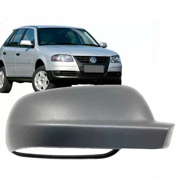 Capa Retrovisor Gol Parati e Saveiro G3 G4 Direito Cinza Spectr