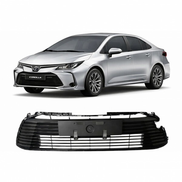 Grade Central Para-Choque Corolla 2020 a 2023 Preto Grade Central Para-Choque Corolla 2020 a 2023 Preto