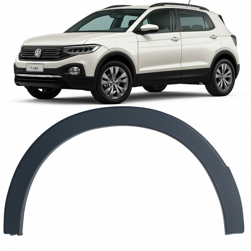 Moldura de Para lama T Cross 2020 a 2022 Traseiro Esquerdo