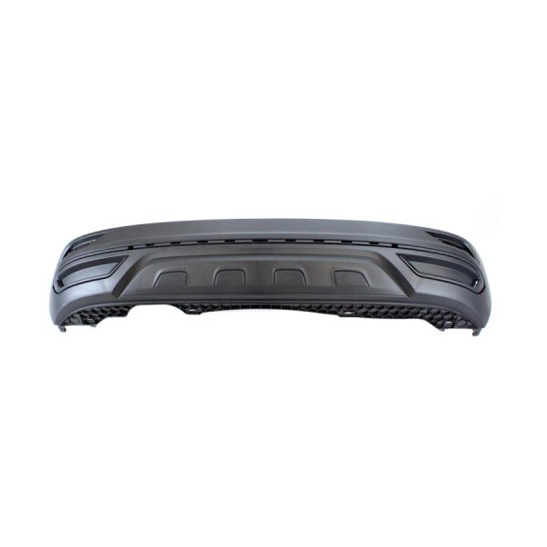Spoiler T-Cross 2020 a 2022 Traseiro Central Preto C/Furo