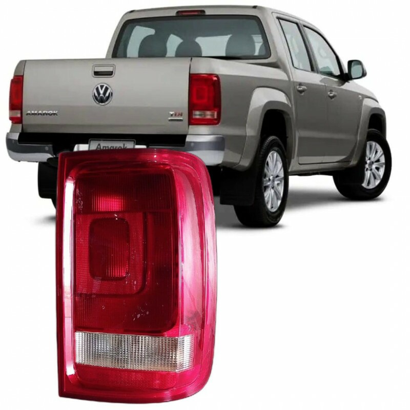 Lanterna Amarok 2017 a 2022 Traseira Direito Bicolor Valeo