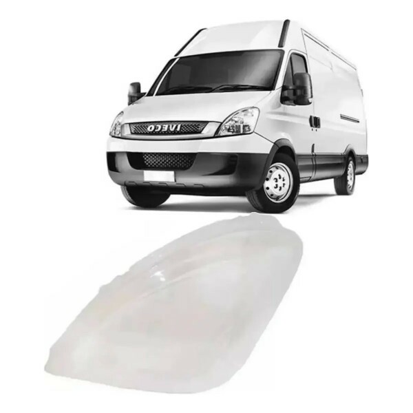 Lente Farol Iveco Daily 2008 a 2020 Esquerdo