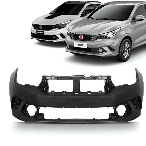Para Choque Argo 2017 a 2022 Dianteiro Preto Liso