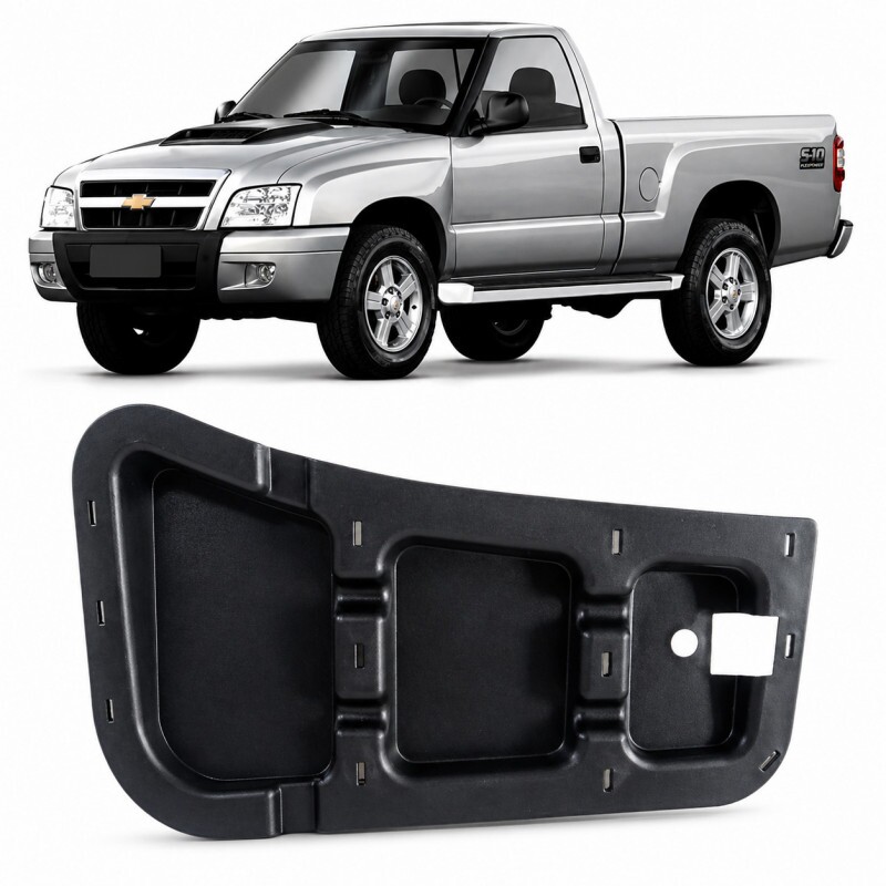 Guia Suporte Para Choque S10 2001 a 2011 Dianteiro Esquerdo RFTW