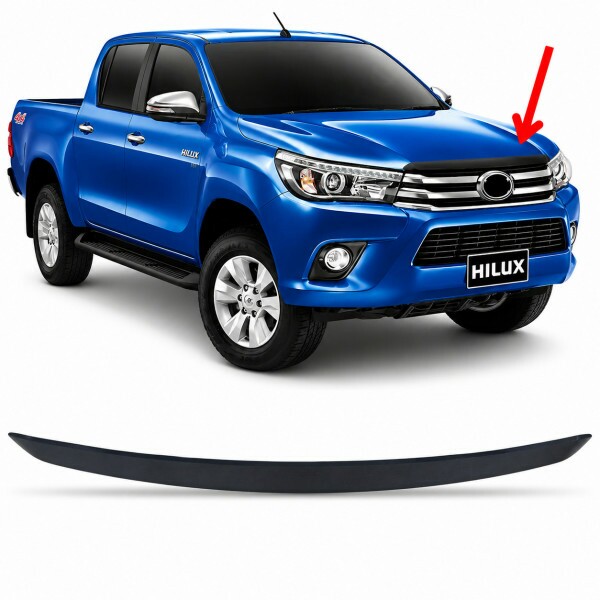 Friso Capô Hilux 2016 a 2020 Superior Preto