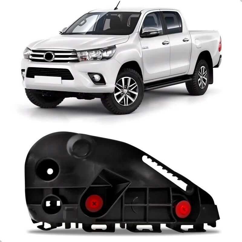 Guia Para-choque Dianteiro Hilux 2016 a 2020 Esquerdo RF Guia Para-choque Dianteiro Hilux 2016 a 2020 Esquerdo RF