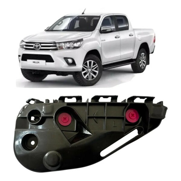 Guia Para choque Hilux 2016 a 2020 Dianteiro Esquerdo Cabine Dupla