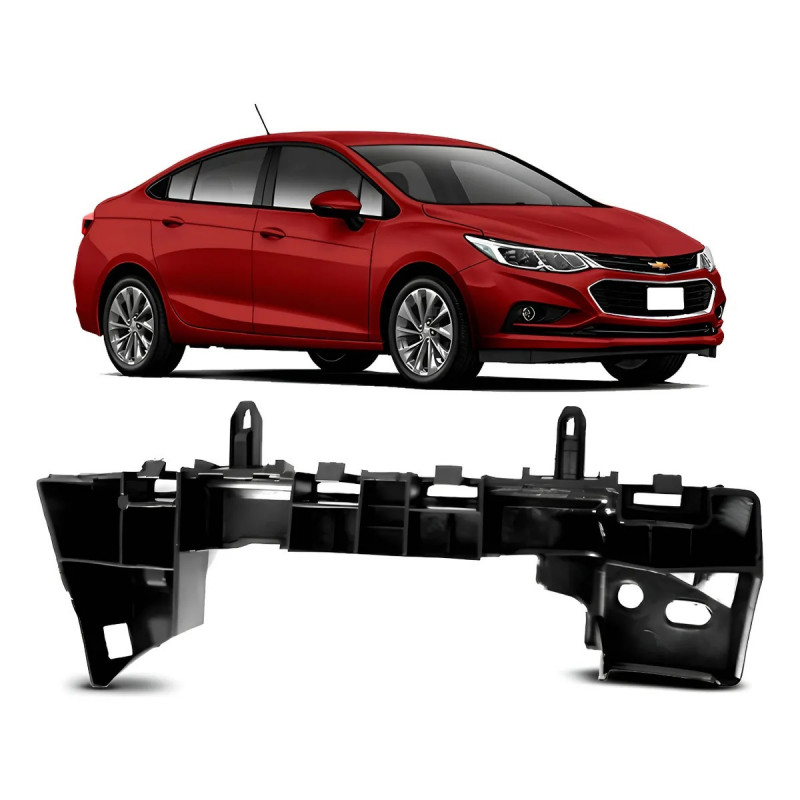 Guia Suporte Para-choque Dianteiro Cruze 2017 a 2019 Direito RF Guia Suporte Para-choque Dianteiro Cruze 2017 a 2019 Direito RF