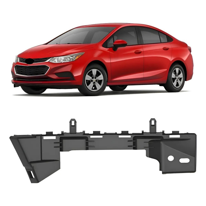 Guia Suporte Para-choque Dianteiro Cruze 2017 a 2019 Esquerdo RF