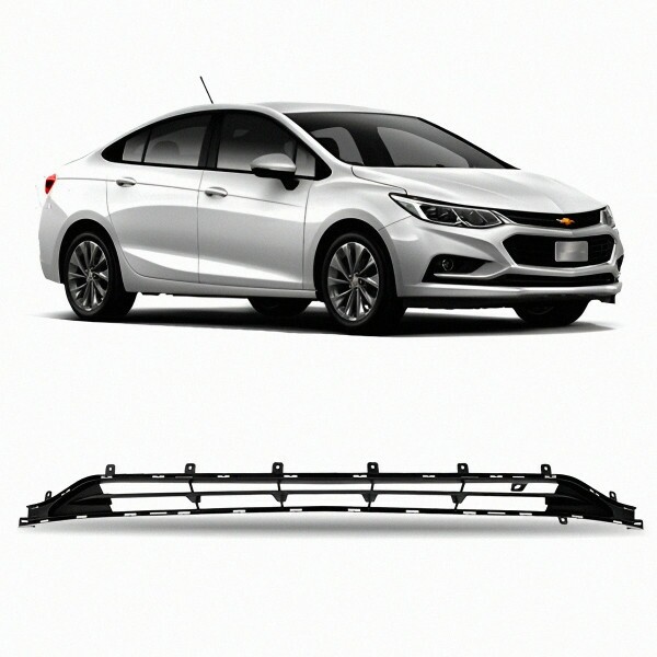 Grade Central Para-choque Inferior Cruze 2017 a 2019