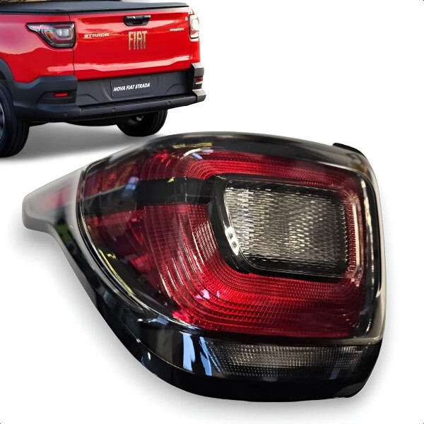 Lanterna Traseira Fiat Strada 2020 a 2024 Esquerdo Fitam