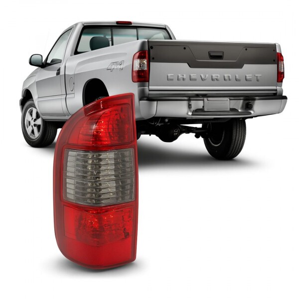 Lanterna S10 2008 a 2012 Traseira Esquerdo Fume Lanterna S10 2008 a 2012 Traseira Esquerdo Fume