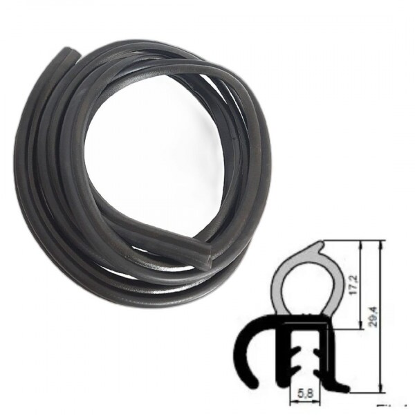 Borracha Porta Malas Stander Superbor Gol G5 G6 G7 2008 Fox 2004 Aba Baixa 3200mm