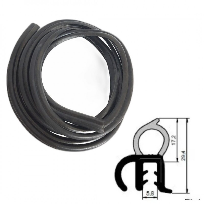 Borracha Porta Malas Stander Superbor Gol G5 G6 G7 2008 Fox 2004 Aba Baixa 3200mm