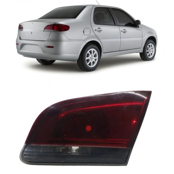 Lanterna Traseira Fiat Siena 2008 a 2012 Direito Fumê Mala