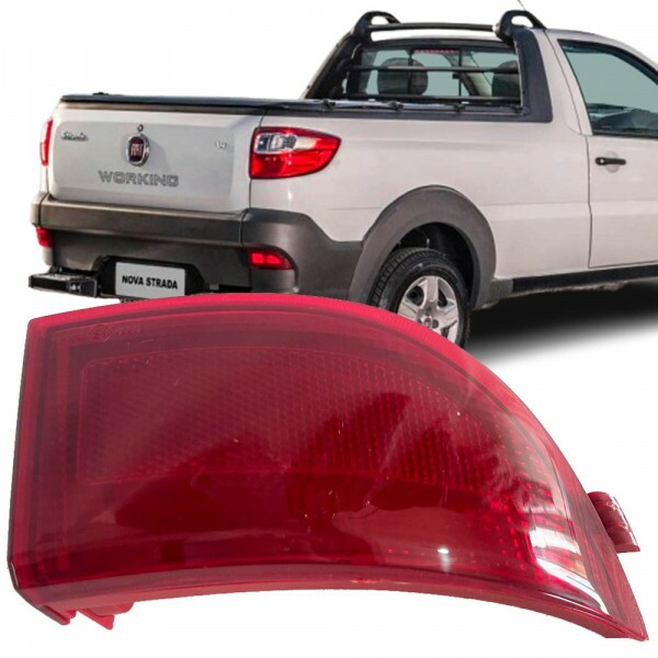 Refletor Para Choque Strada 2013 a 2021 Traseiro Direito