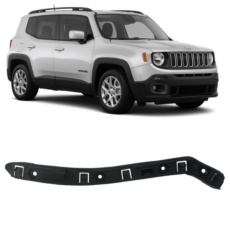Guia Para choque  Jeep Renegade 2015 a 2021 Dianteiro Direito