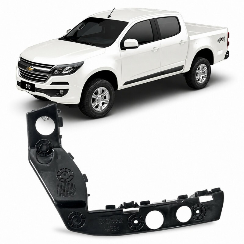 Guia do Para Choque S10 Trailblazer 2017 a 2019 Esquerdo Dianteiro