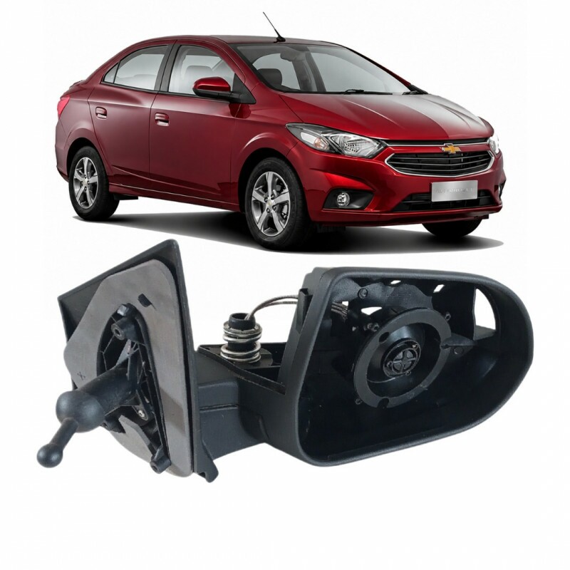 Retrovisor Onix Prisma 2013 a 2019 Direito 5P Manual