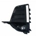 Moldura Farol de Milha Tracker 2025 a 2026 Direito Preto Texturizado