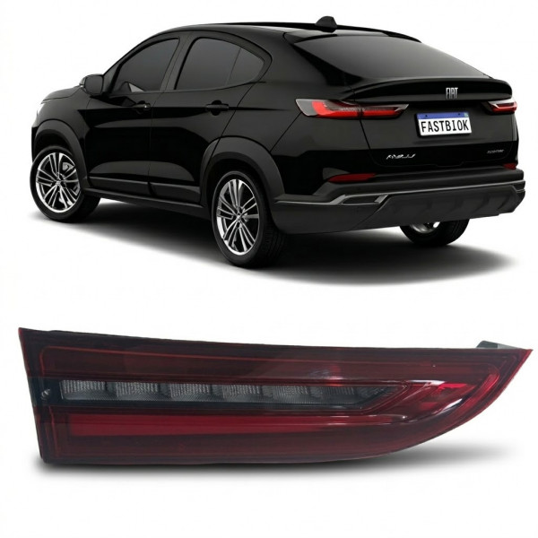 Lanterna Fastback 2022 a 2026 Traseira Esquerdo Tampa Led