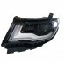 Farol Compass 2017 a 2021 Esquerdo Mascara Negra Led