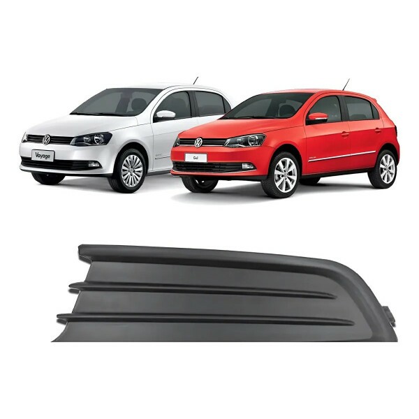 Moldura Farol de Milha Gol G6 2013 a 2016 Dianteiro Esquerdo