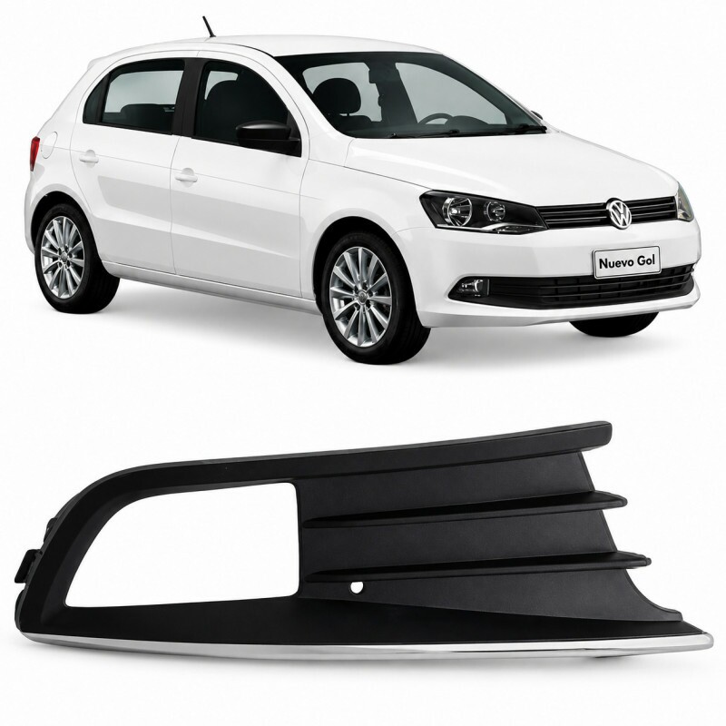 Moldura Farol de Milha Gol Voyage 2013 a 2016 Direito