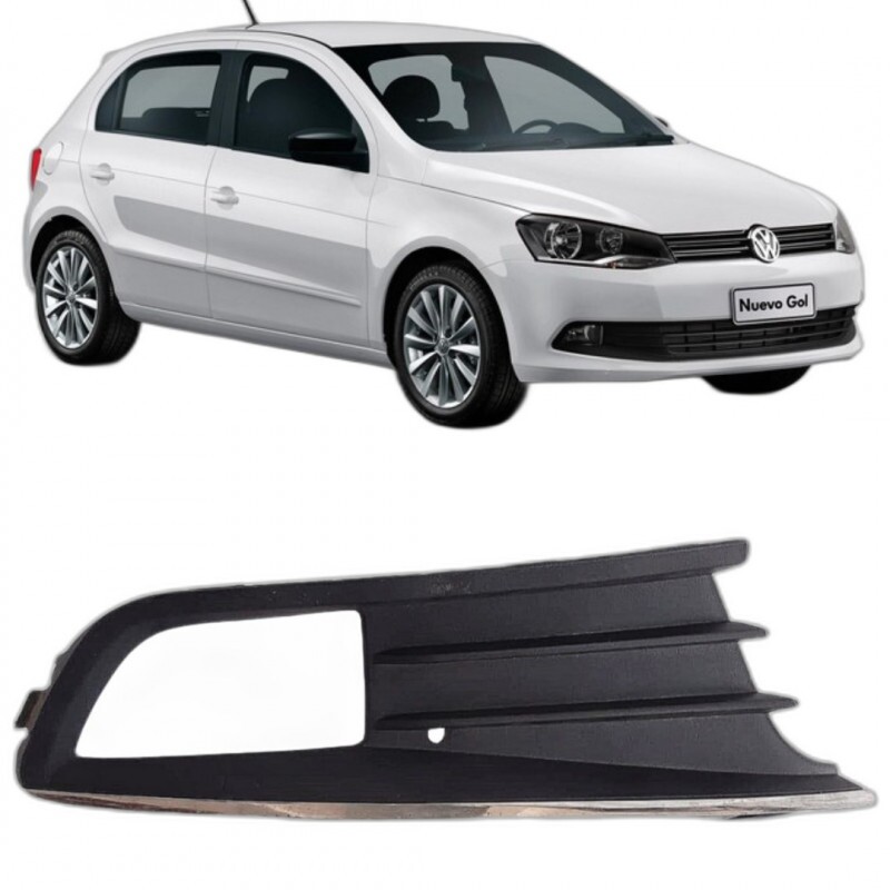 Moldura Farol de Milha Gol Voyage 2013 a 2016 Dianteiro Direito