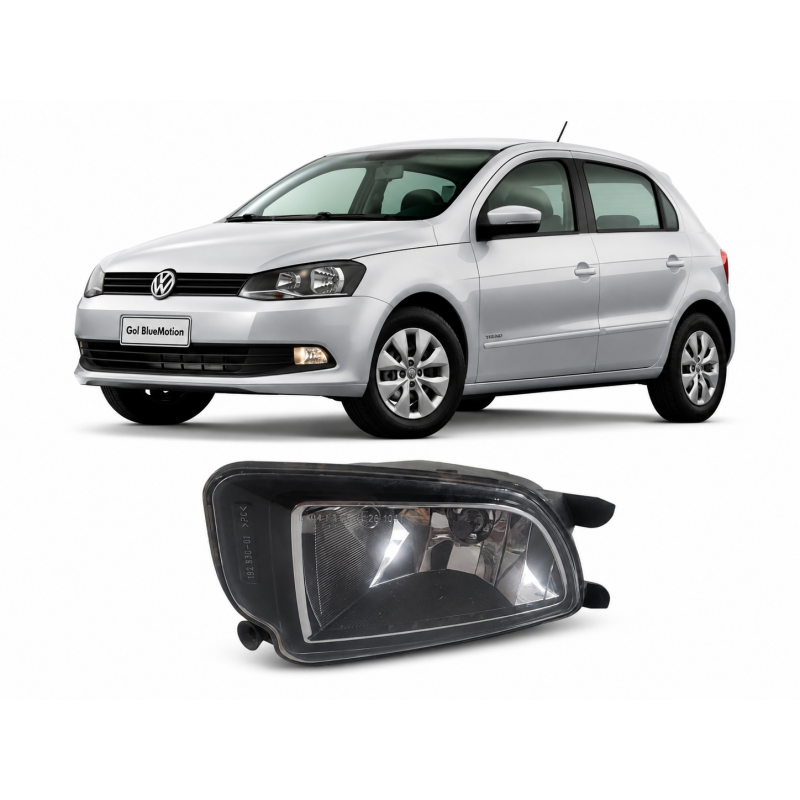 Farol de Milha Gol Voyage G6 2013 a 2016  Dianteiro Esquerdo