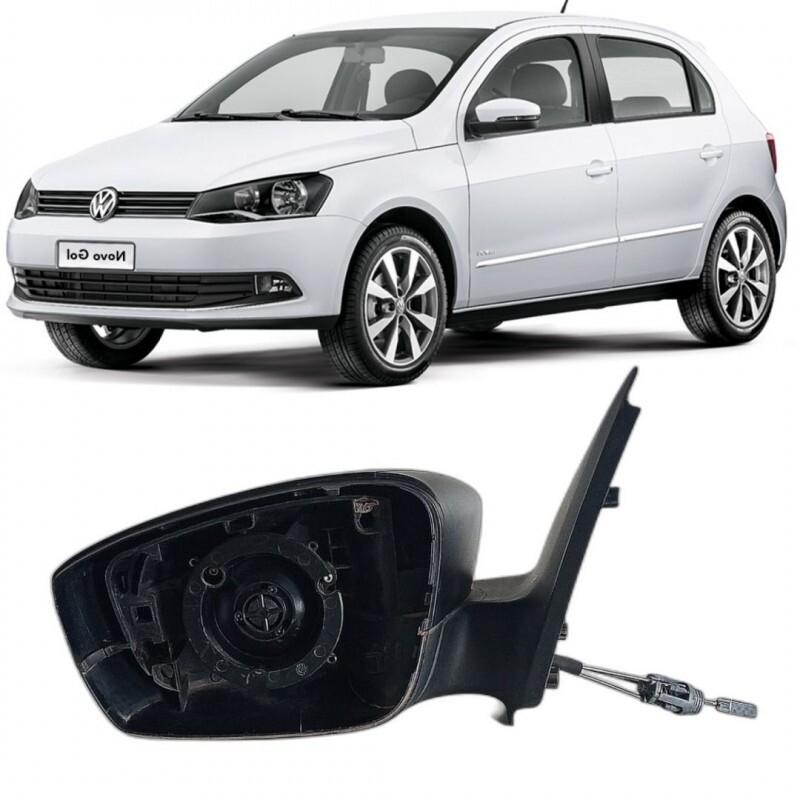 Retrovisor Gol Voyage G6 2013 a 2022 Lado Esquerdo Manual