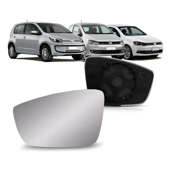 Lente Retrovisor Fox Gol Voyage Saveiro G6 G7 G8 2010 a 2022 Esquerdo Original