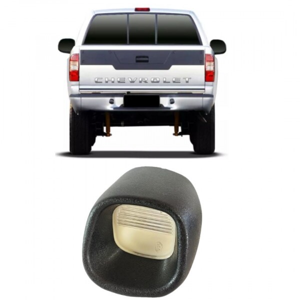 Lanterna Luz de Placa S10 2001 a 2011 Lado Direito