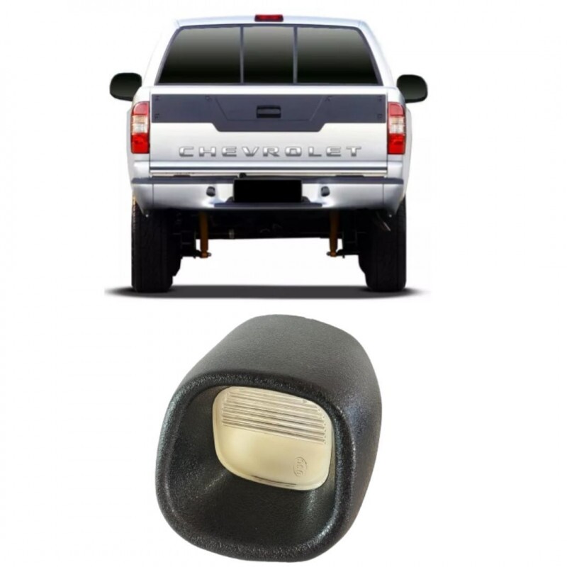 Lanterna Luz de Placa S10 2001 a 2011 Lado Direito