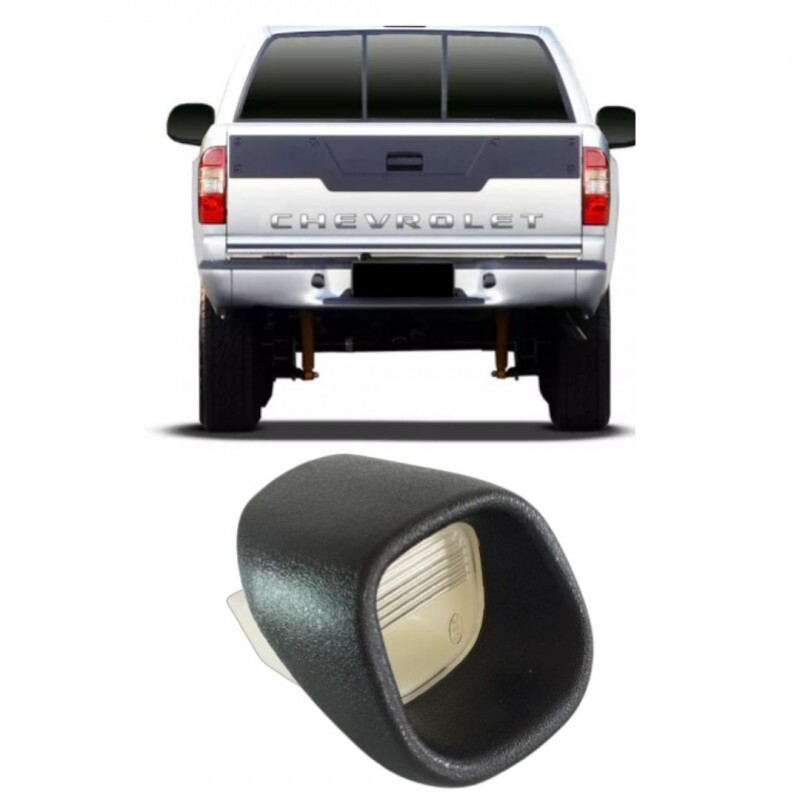 Lanterna Luz de Placa S10 2001 a 2011 Lado Esquerdo